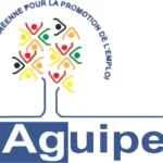 Logo officiel de l’Agence Guinéenne pour la Promotion de l’Emploi (AGUIPE), organisme national en Guinée dédié à l’accompagnement et à l’insertion professionnelle.